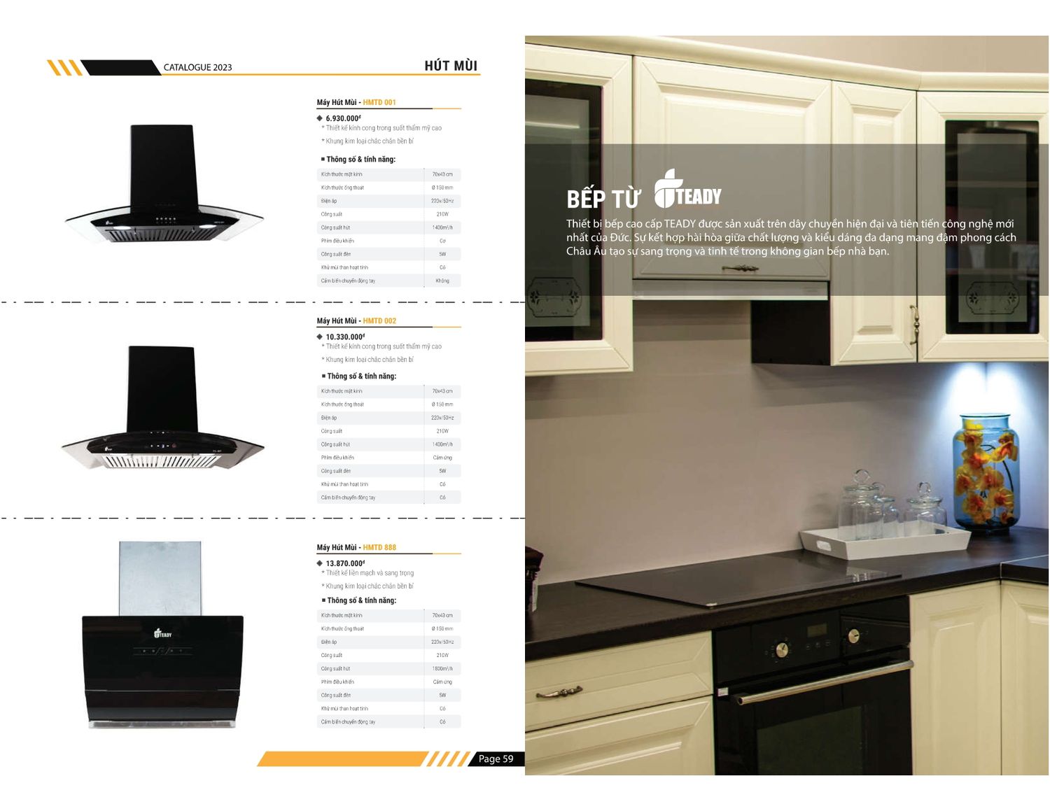 Thiết bị vệ sinh TEADY Catalogue và Bảng giá mới nhất /Page 